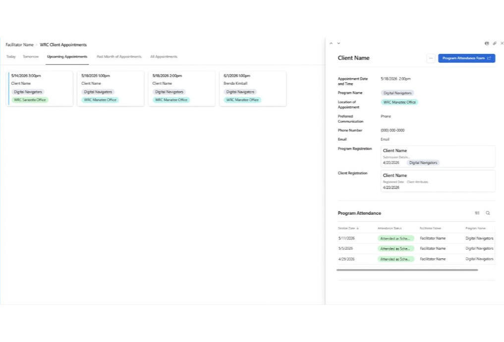 Volunteer Session Management System